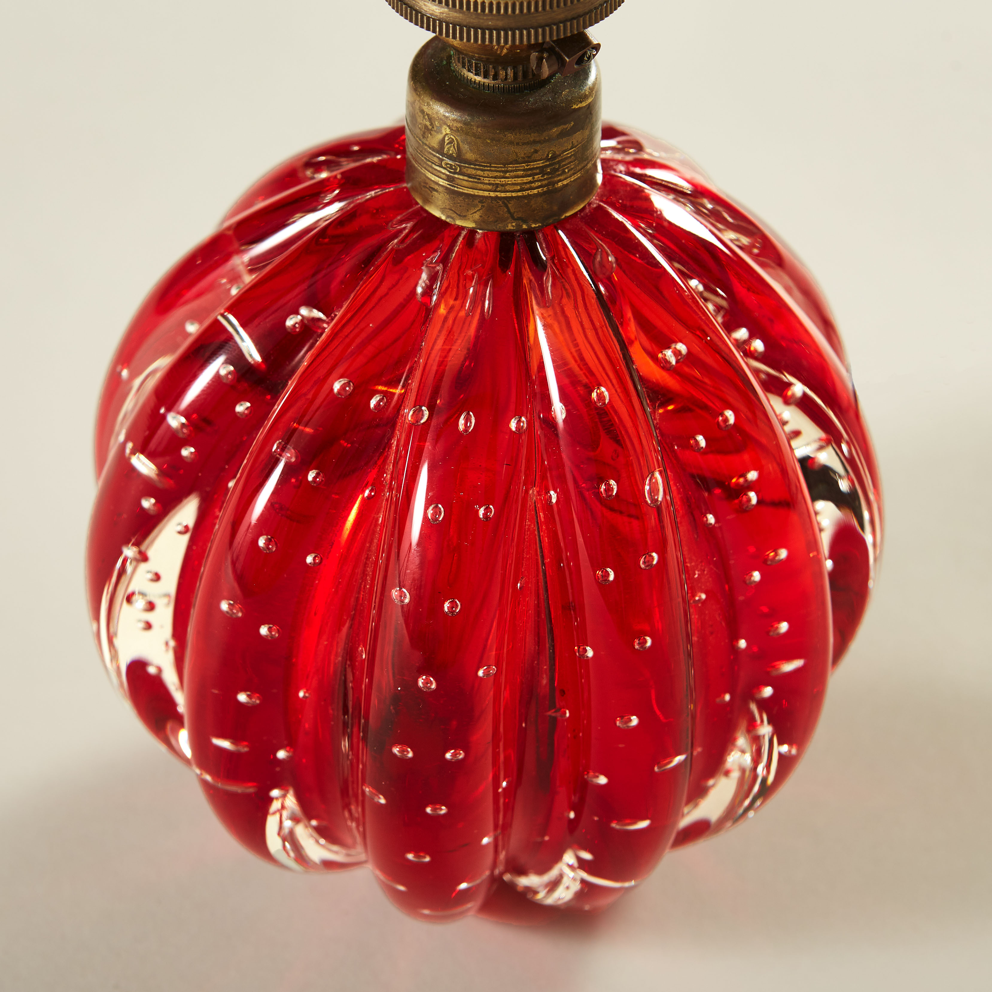 Red Murano Ball Lamp 20210225 Valerie Wade 3 074 V1