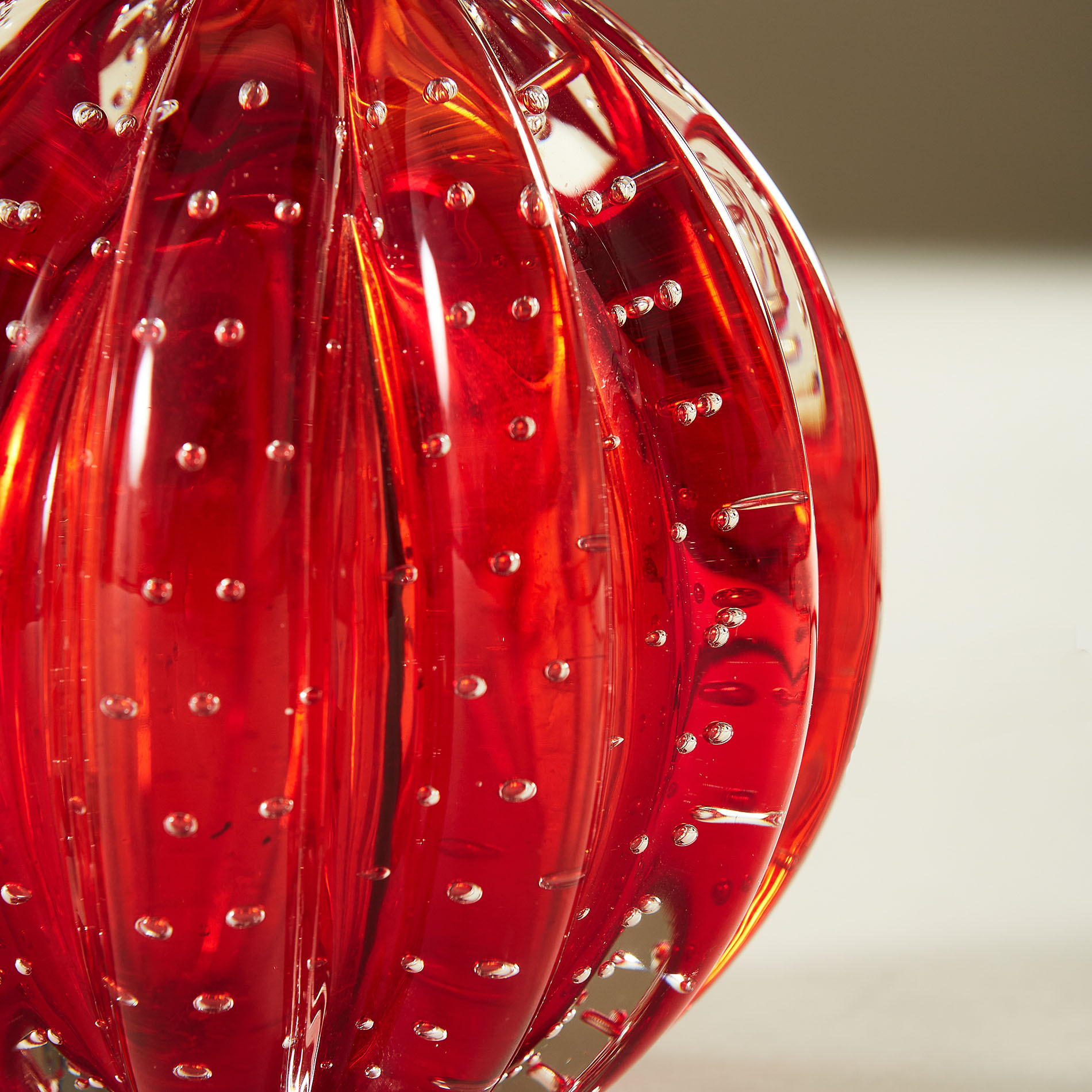 Red Murano Ball Lamp 20210225 Valerie Wade 3 076 V1