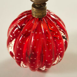 The image for Red Murano Ball Lamp 20210225 Valerie Wade 3 074 V1