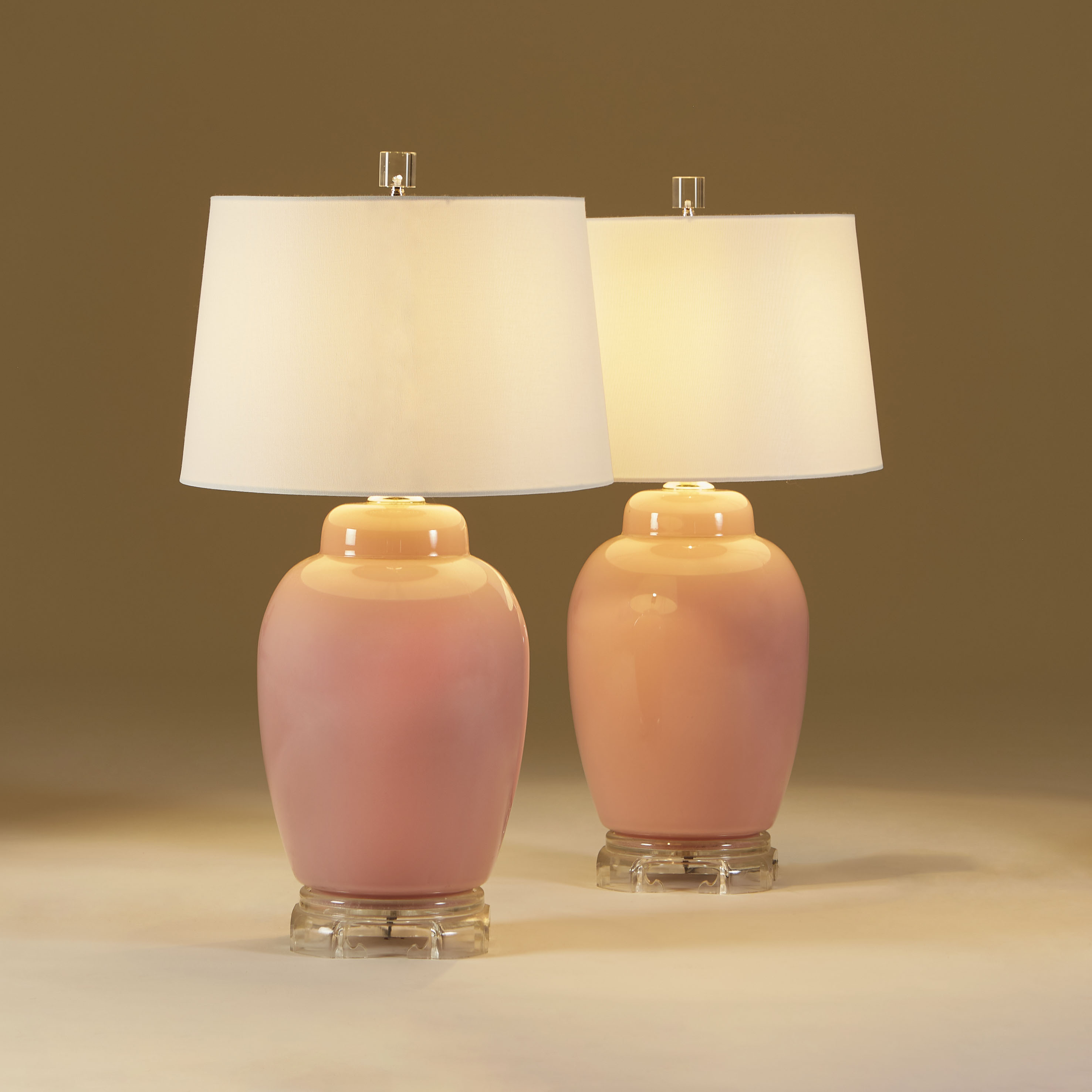 Pink Ceramic Table Lamps 122 V1