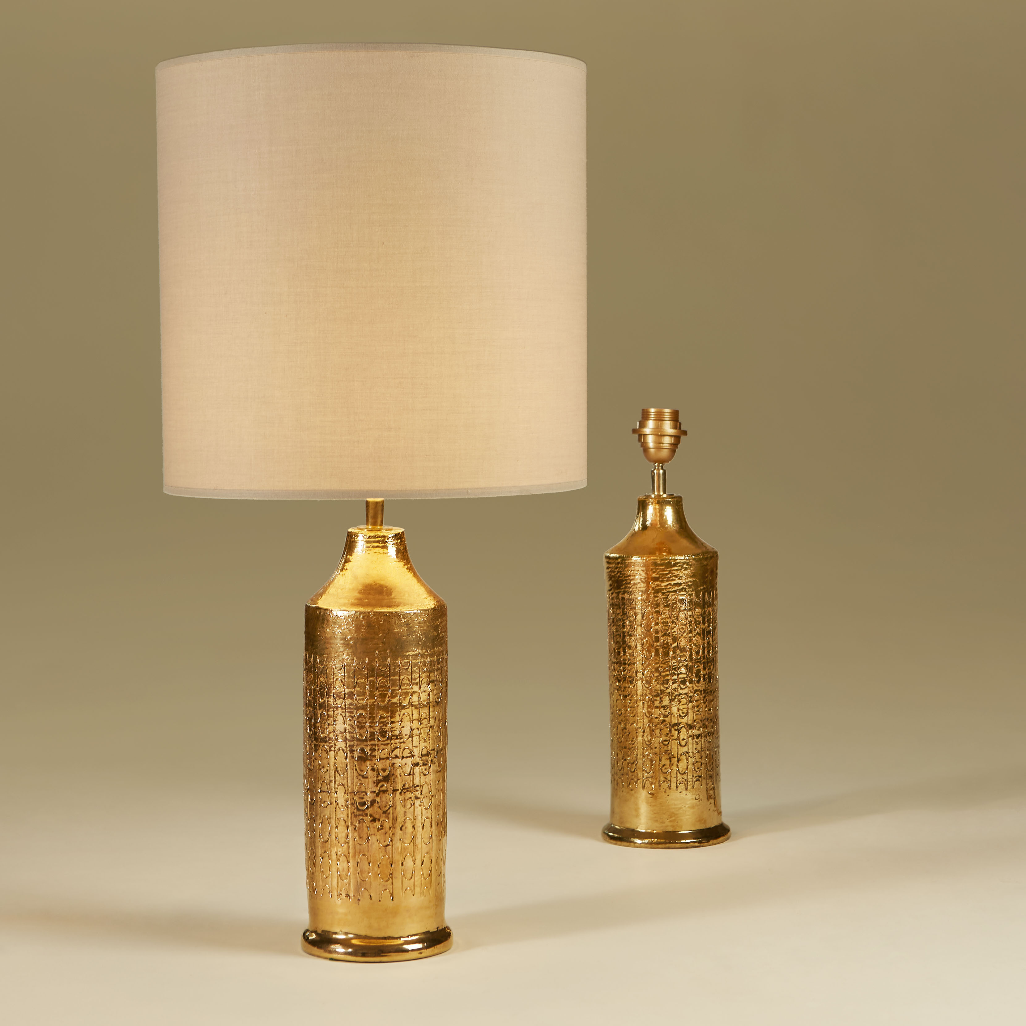 Pair Of Bitossi Table Lamps 069 V1