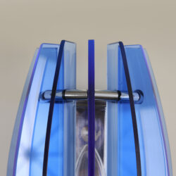 The image for Pair Of Veca Blue Wall Lights 041 V1