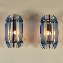 The image for Blue Green Veca Wall Lights 0186 V1