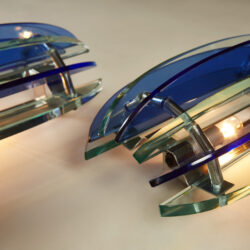 The image for Blue Green Veca Wall Lights 0194 V1