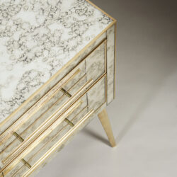 The image for Italian Antique Mirrors Bedsides 0035