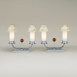 The image for Art Deco Mushroom Lamps Valerie Wade 22 051 V1