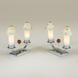 The image for Art Deco Mushroom Lamps Valerie Wade 22 052 V1