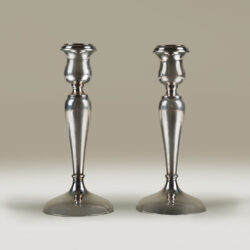 The image for Silver Deco Candlesticks Valerie Wade 263392 V1