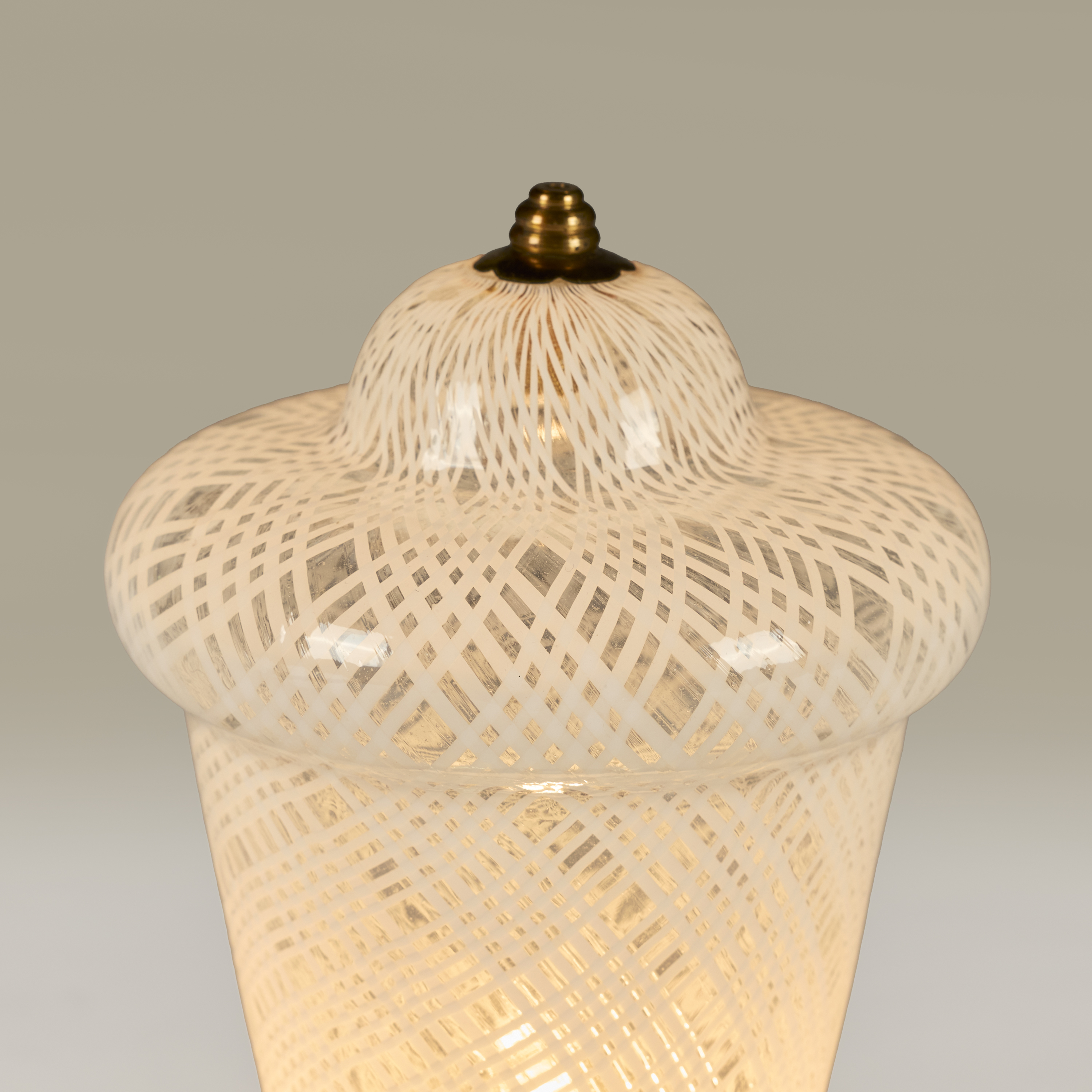 Italian Vintage Reticello Lamps Valerie Wade 23 061 V1