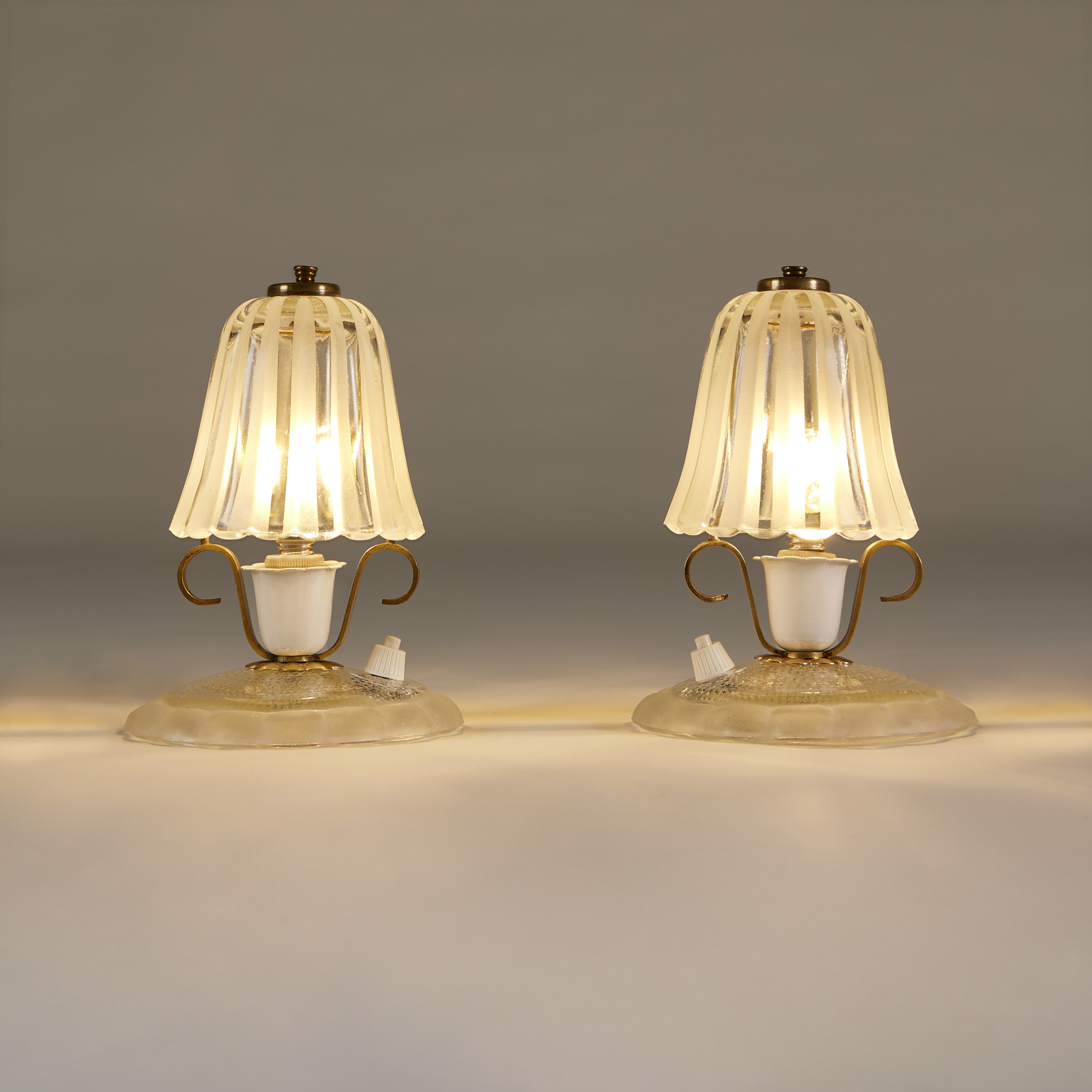 Italian Glass Table Lamps 19 0011 V1
