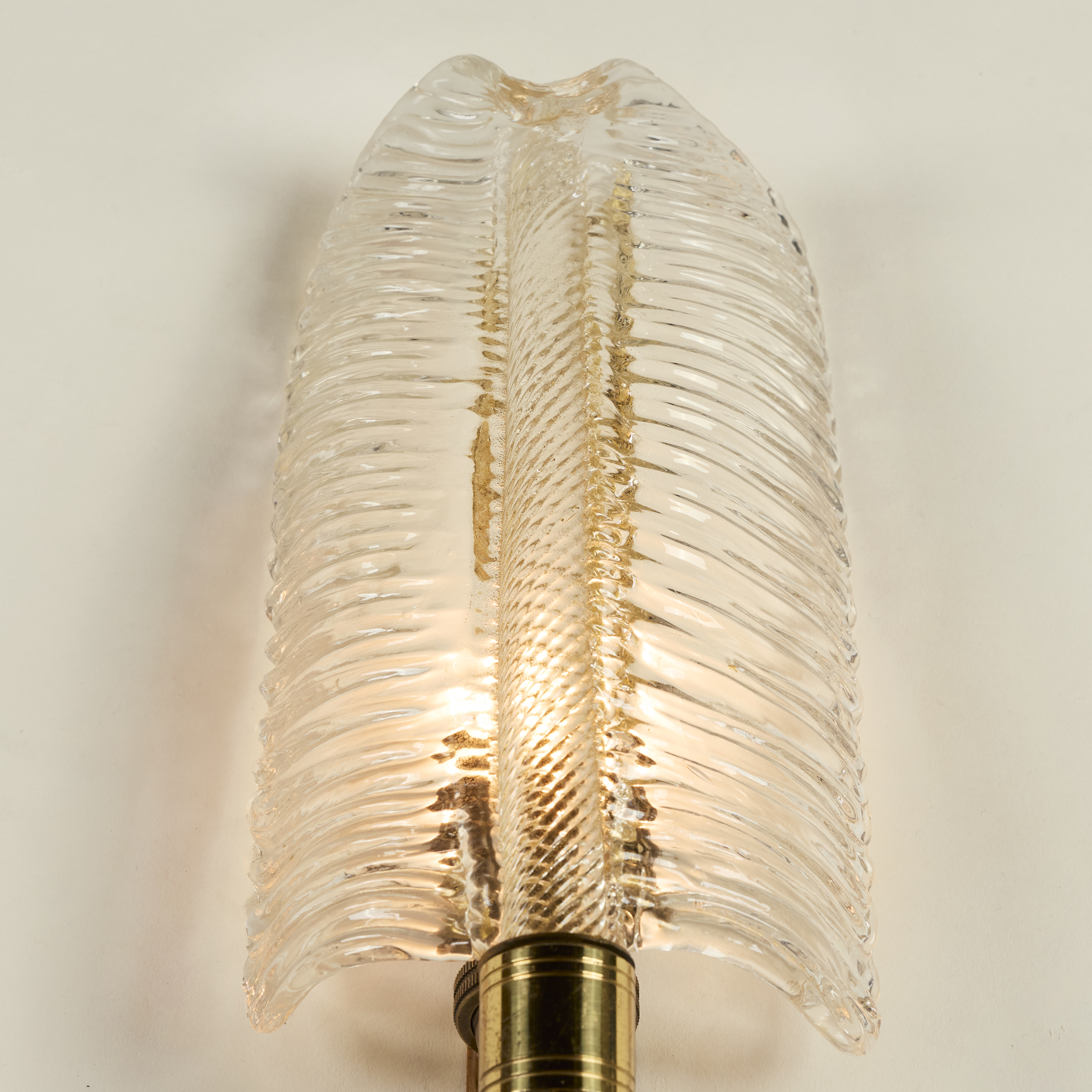 1950S Italian Murano Leaf Lights Valerie Wade 23 096 V1