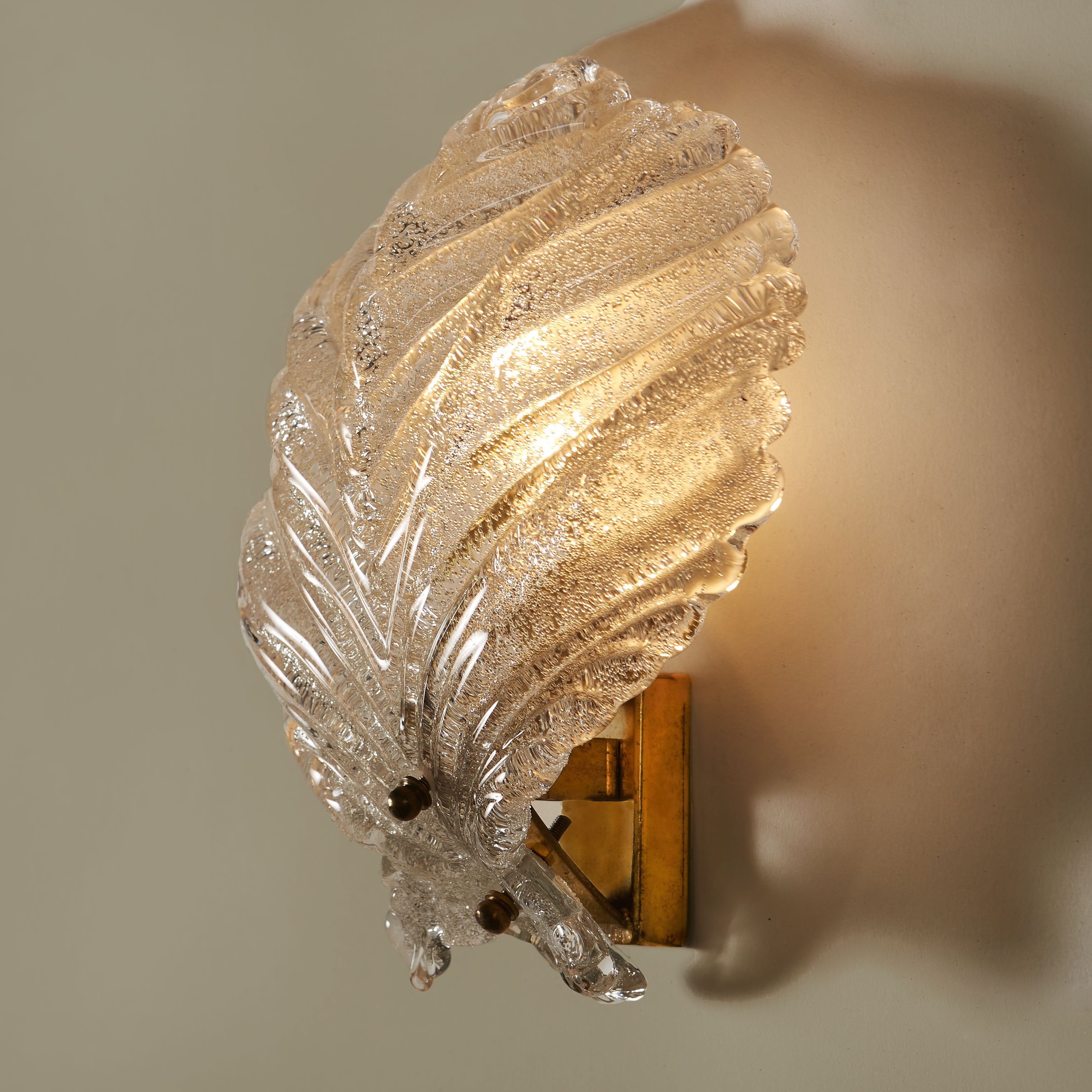 Italian Vintage Leaf Wall Lights 126 V1