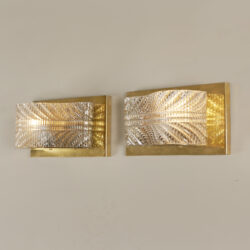 The image for Seguso Brass Wall Lights 19 0086 V1