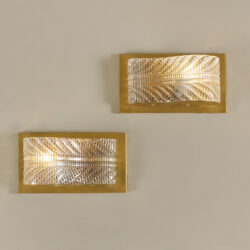 The image for Seguso Brass Wall Lights 19 0088 V1