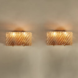 The image for Seguso Diagonal Glass Wall Lights 20210427 Valerie Wade 4 0282 V2