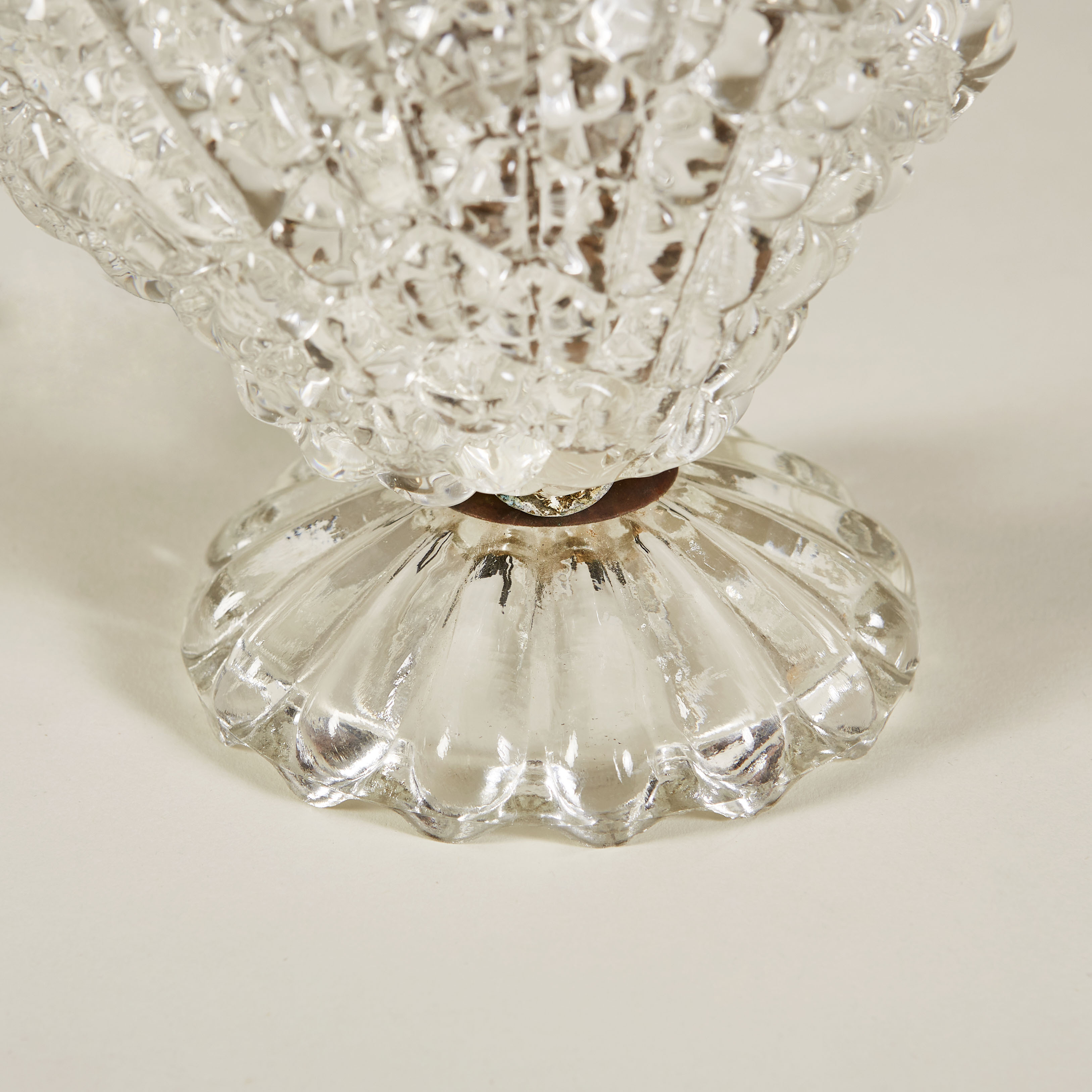 Pair Murano Glass Table Lights 0030 V1