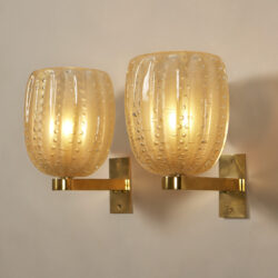 The image for Bullicante Frosted Wall Lights 183 V1