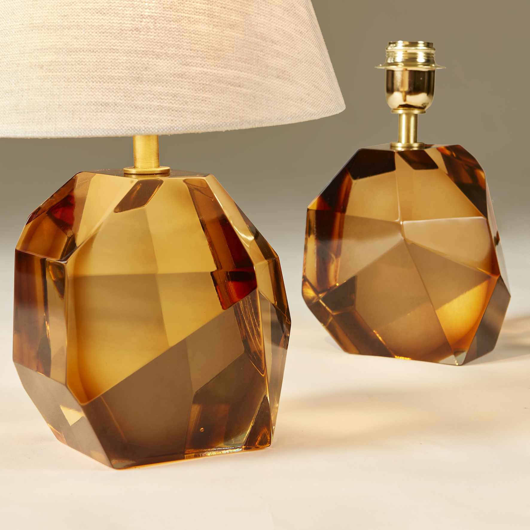 Rock Lamps In New Style Amber 016 V2