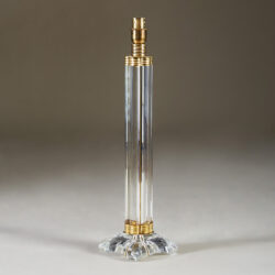 The image for Clear Crystal Column Lamps 183 V1