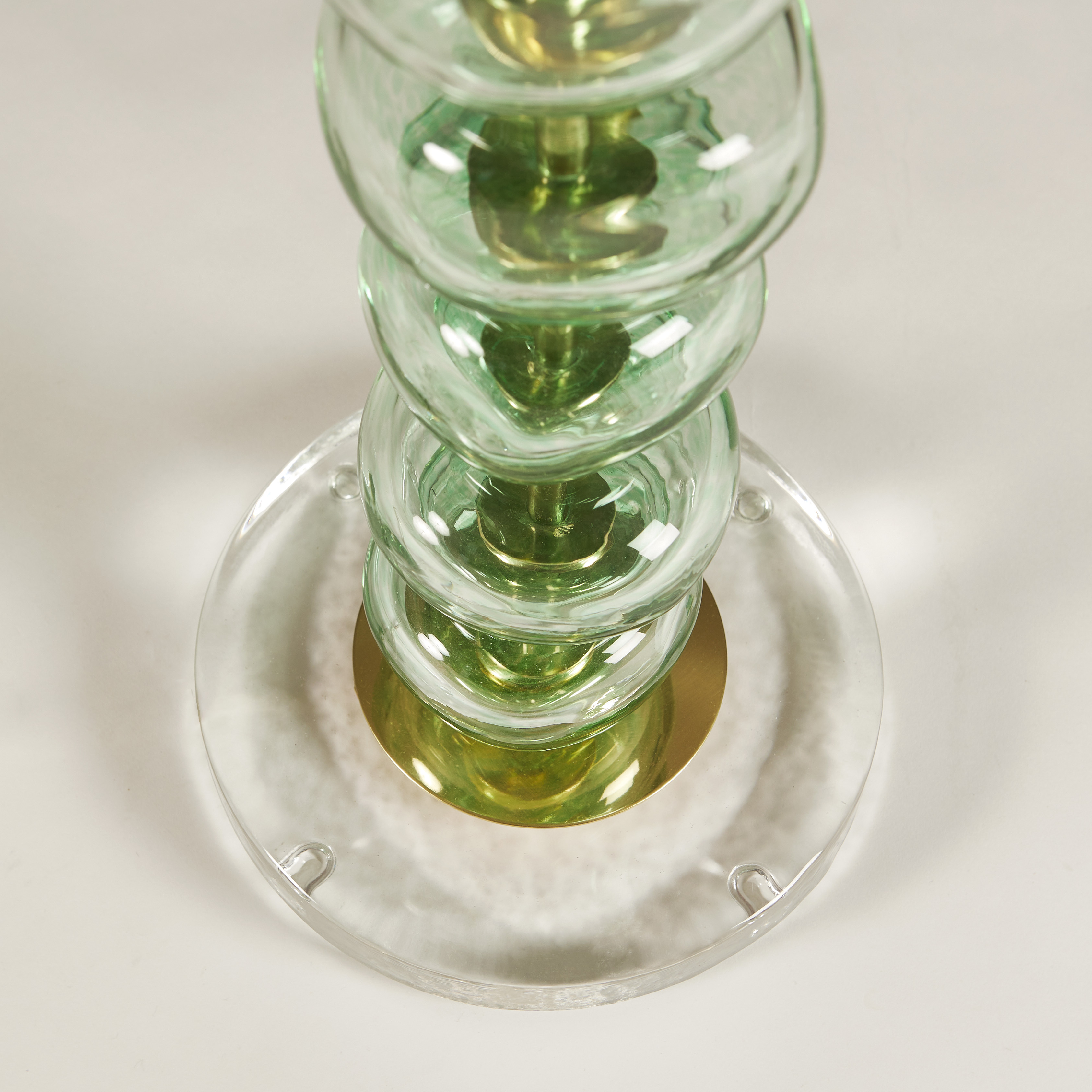 Italian Green Bubble Lamp 070 V1