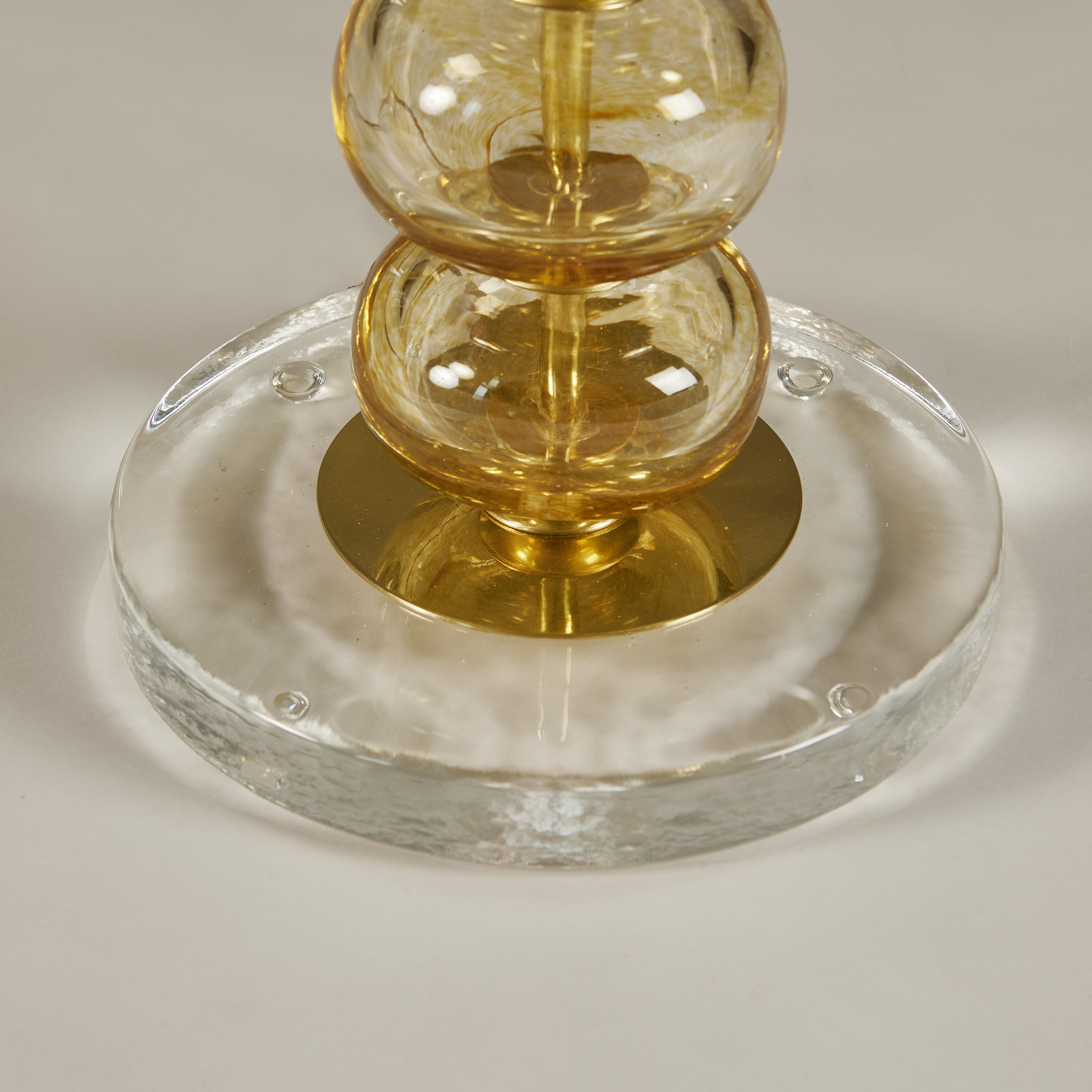 The image for Italian Gold Ball Murano Lamps 059 V1