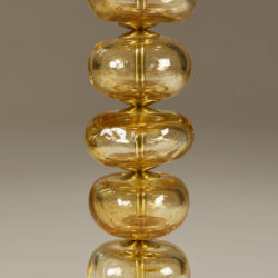 The image for Italian Gold Ball Murano Lamps 060 V1