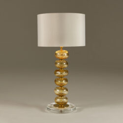 The image for Italian Gold Ball Murano Lamps 062 V1