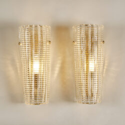 The image for Italian Ribbed Wall Lights 081 V1