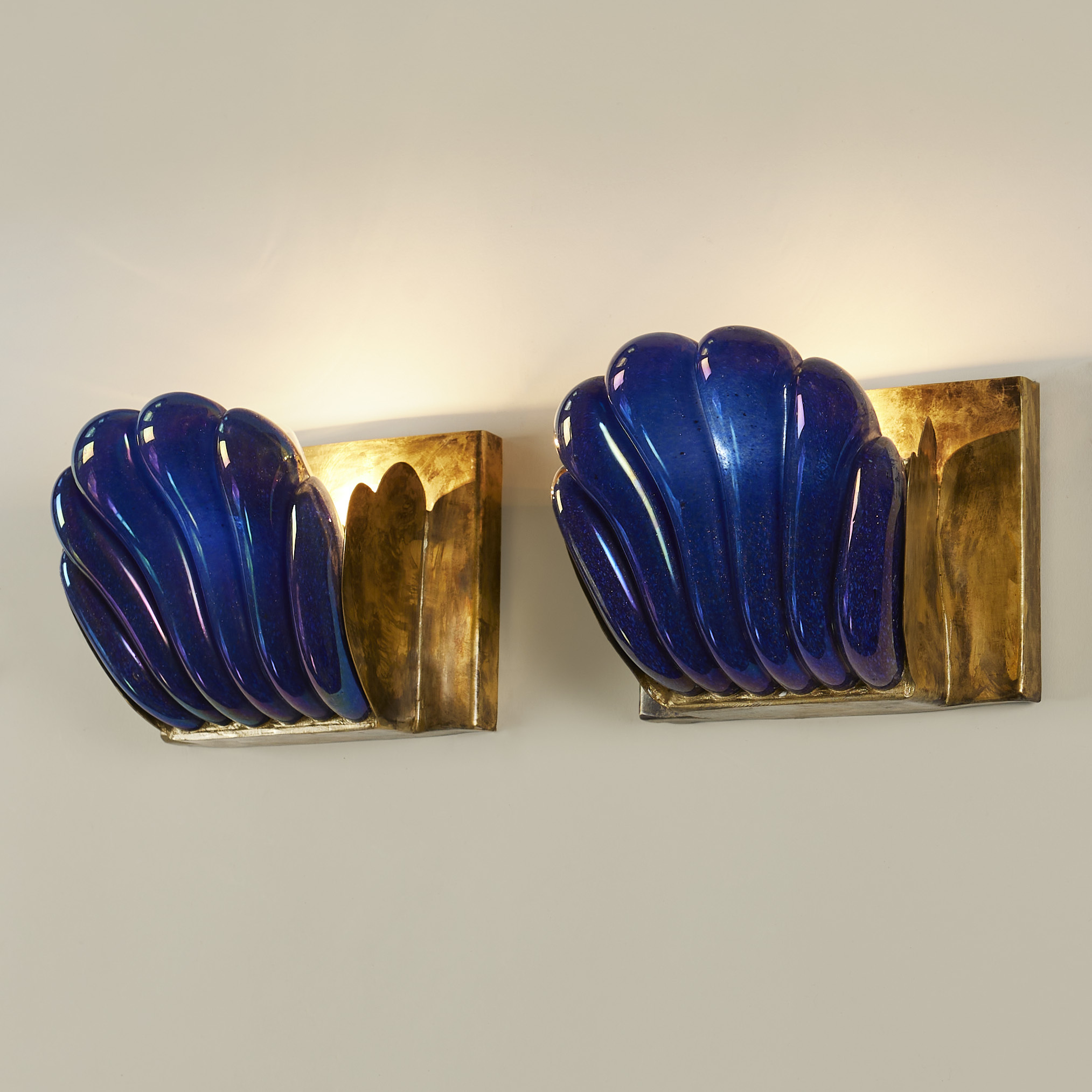 Blue Seguso Wall Lights 19 0044 V1