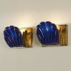 The image for Blue Seguso Wall Lights 19 0044 V1