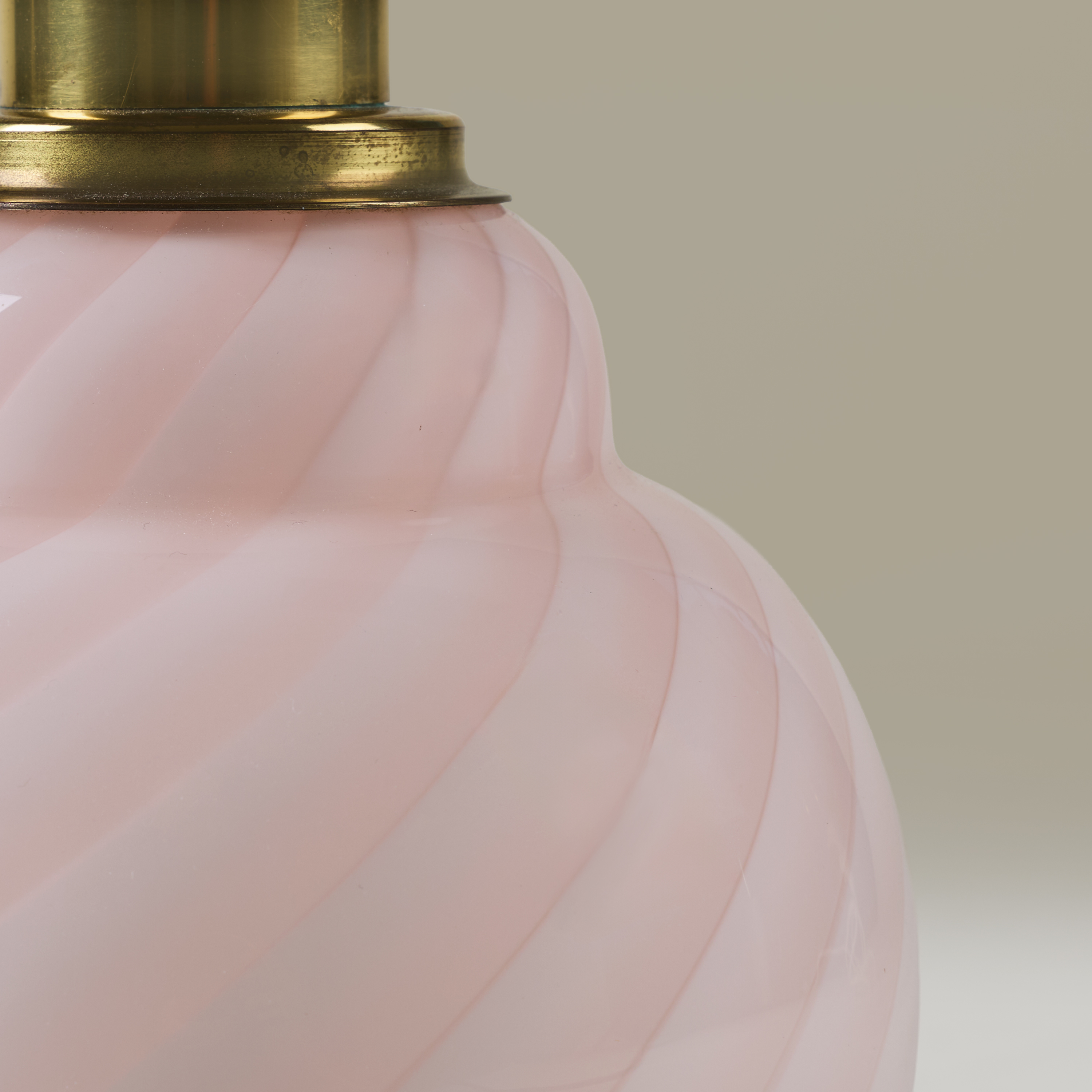 Italian Pink Swirl Table Lamps Valerie Wade 263229 V1