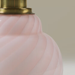 The image for Italian Pink Swirl Table Lamps Valerie Wade 263229 V1