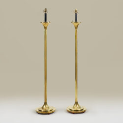 The image for Vintage Brass Floor Lamps Valerie Wade 27 205 V1