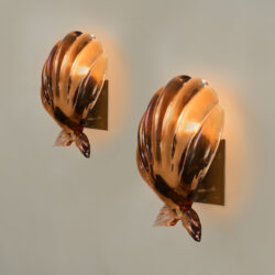 The image for Bronze Scallop Wall Lghts Valerie Wade 263287 V1