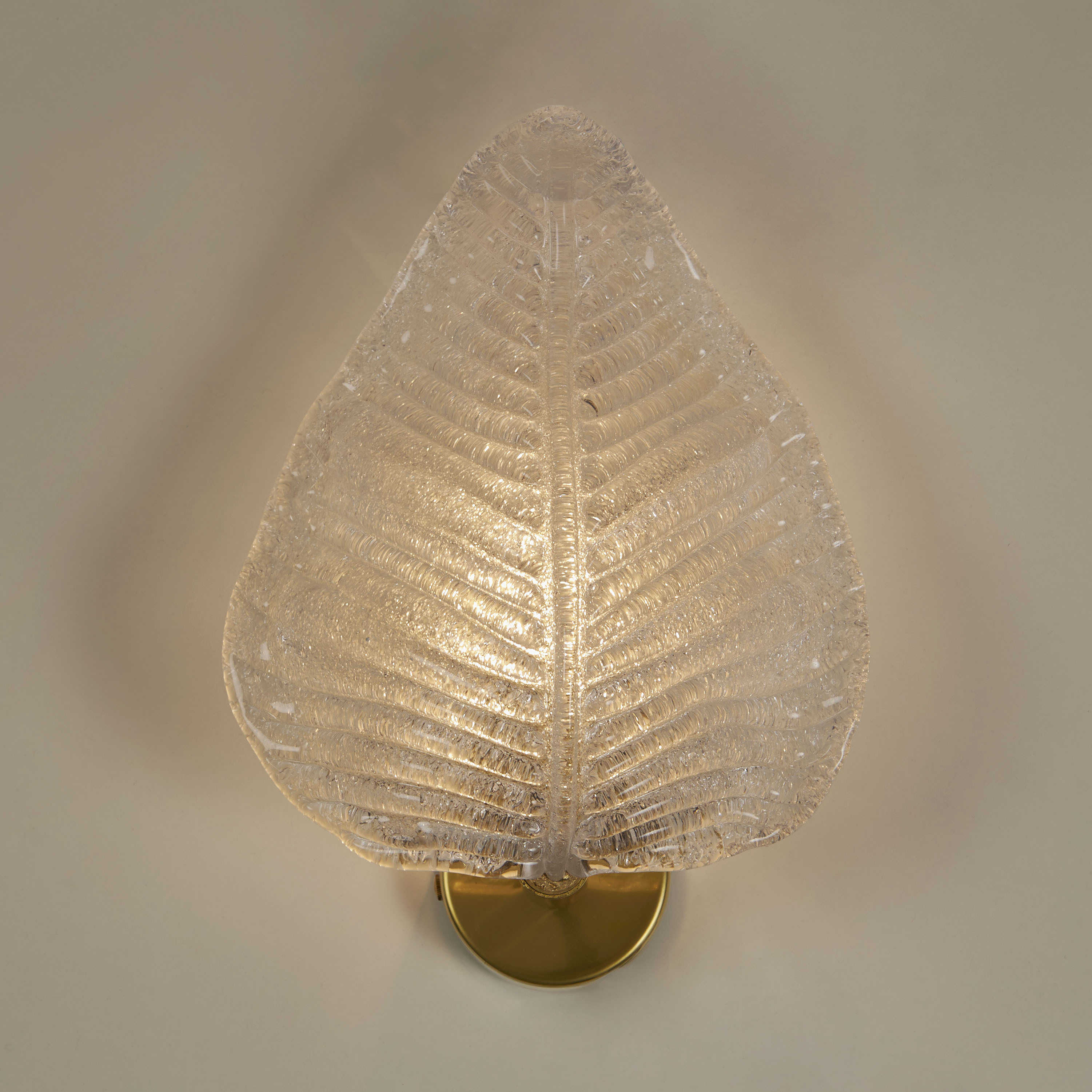 Murano Leaf Wall Lights 110 V1