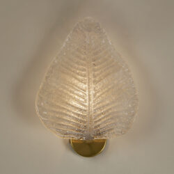 The image for Murano Leaf Wall Lights 110 V1