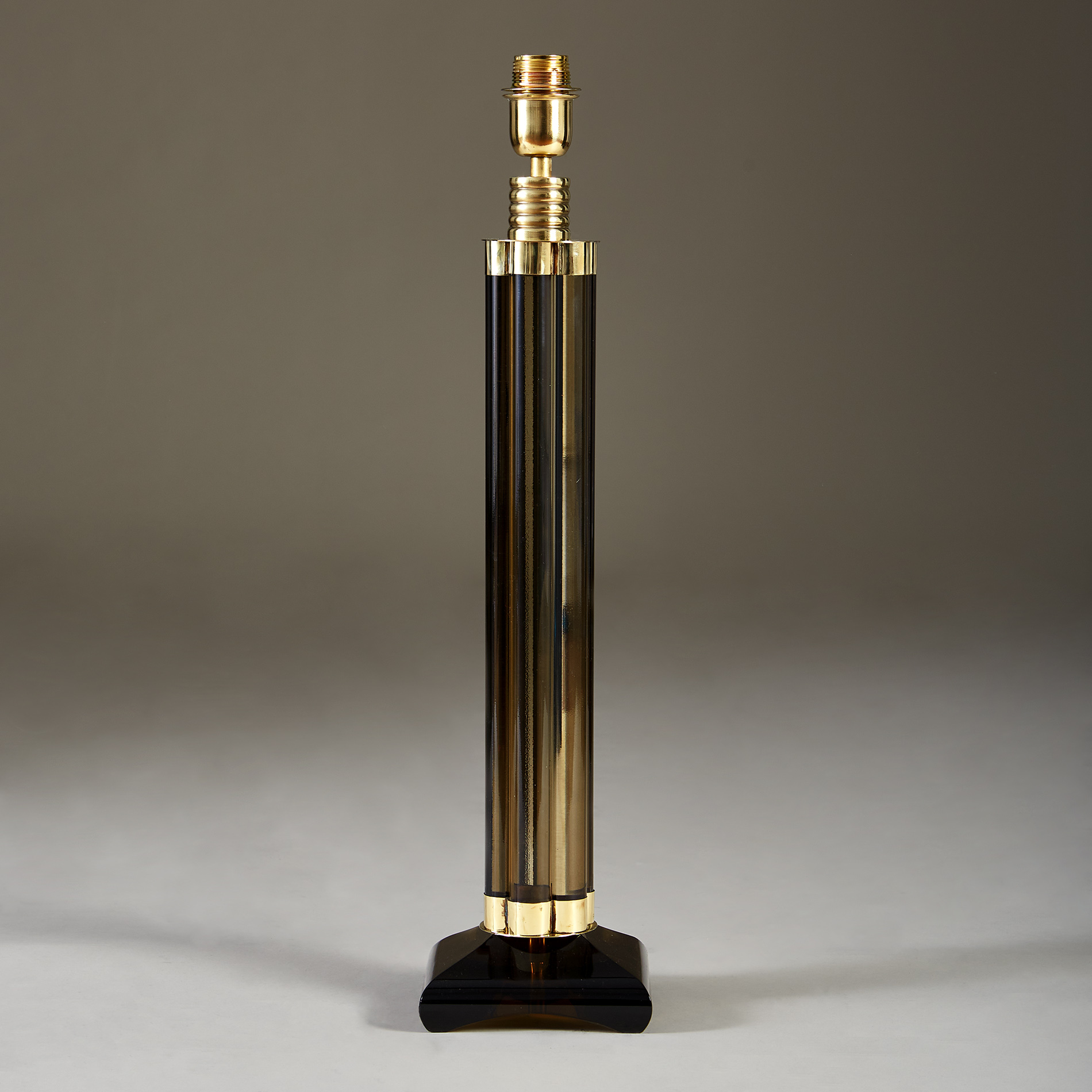 Smokey Crystal Column Lamps 20210225 Valerie Wade 2 190 V1
