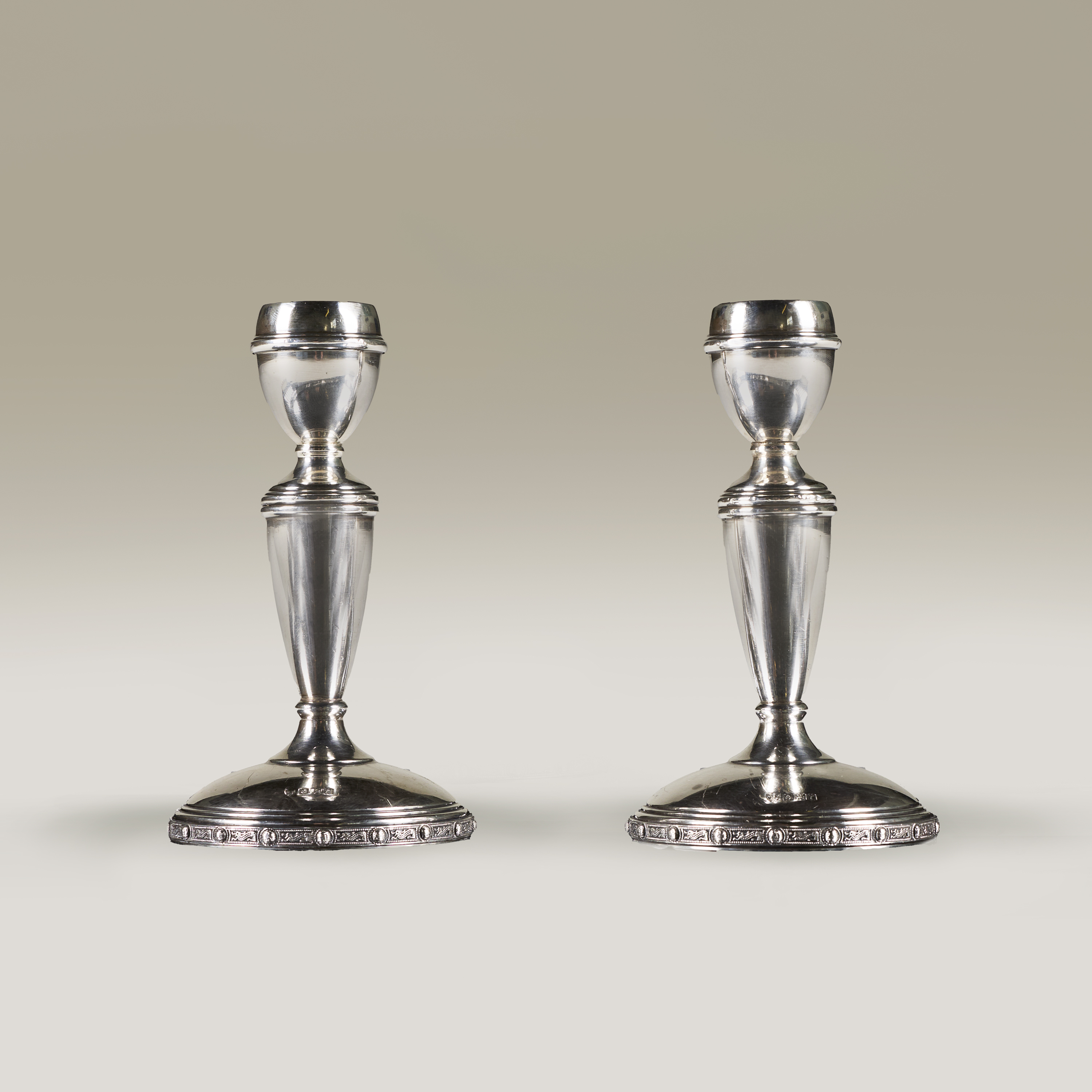 Silver Candlesticks Valerie Wade 24 183 V1