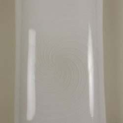 The image for Pair Of White And Brass Wall Lights 078 V1