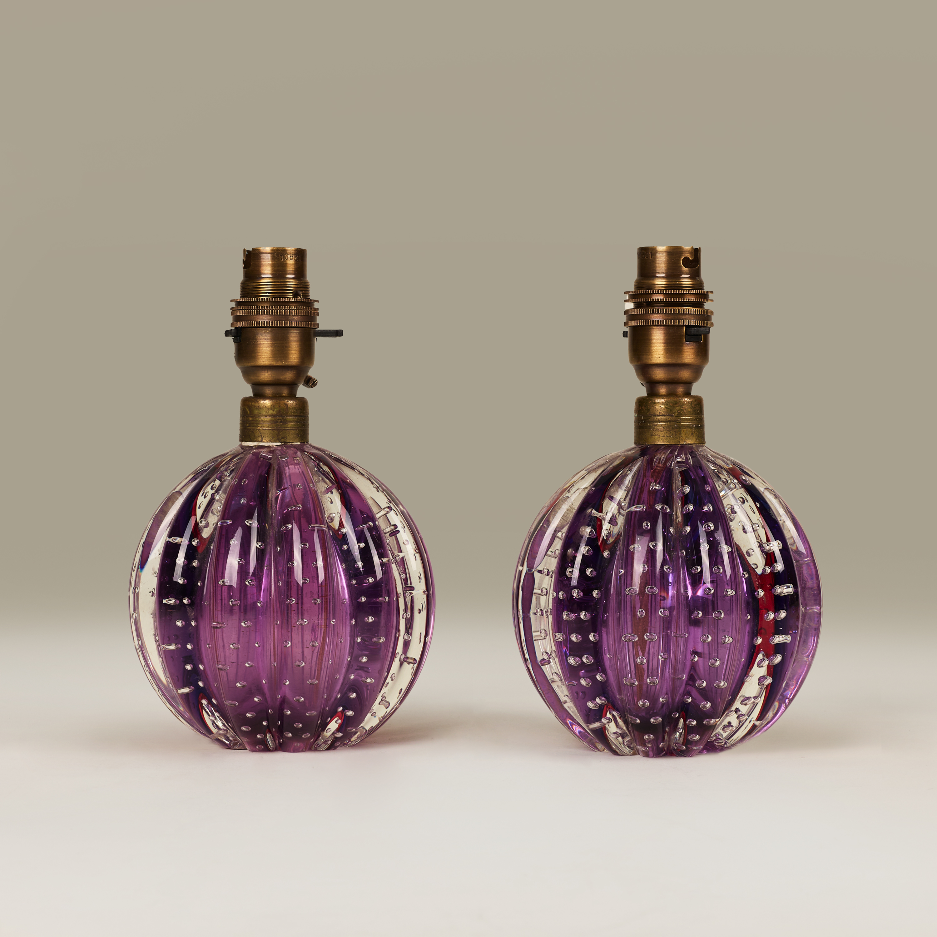 Purple Ball Lamps Valerie Wade 25 011 V1