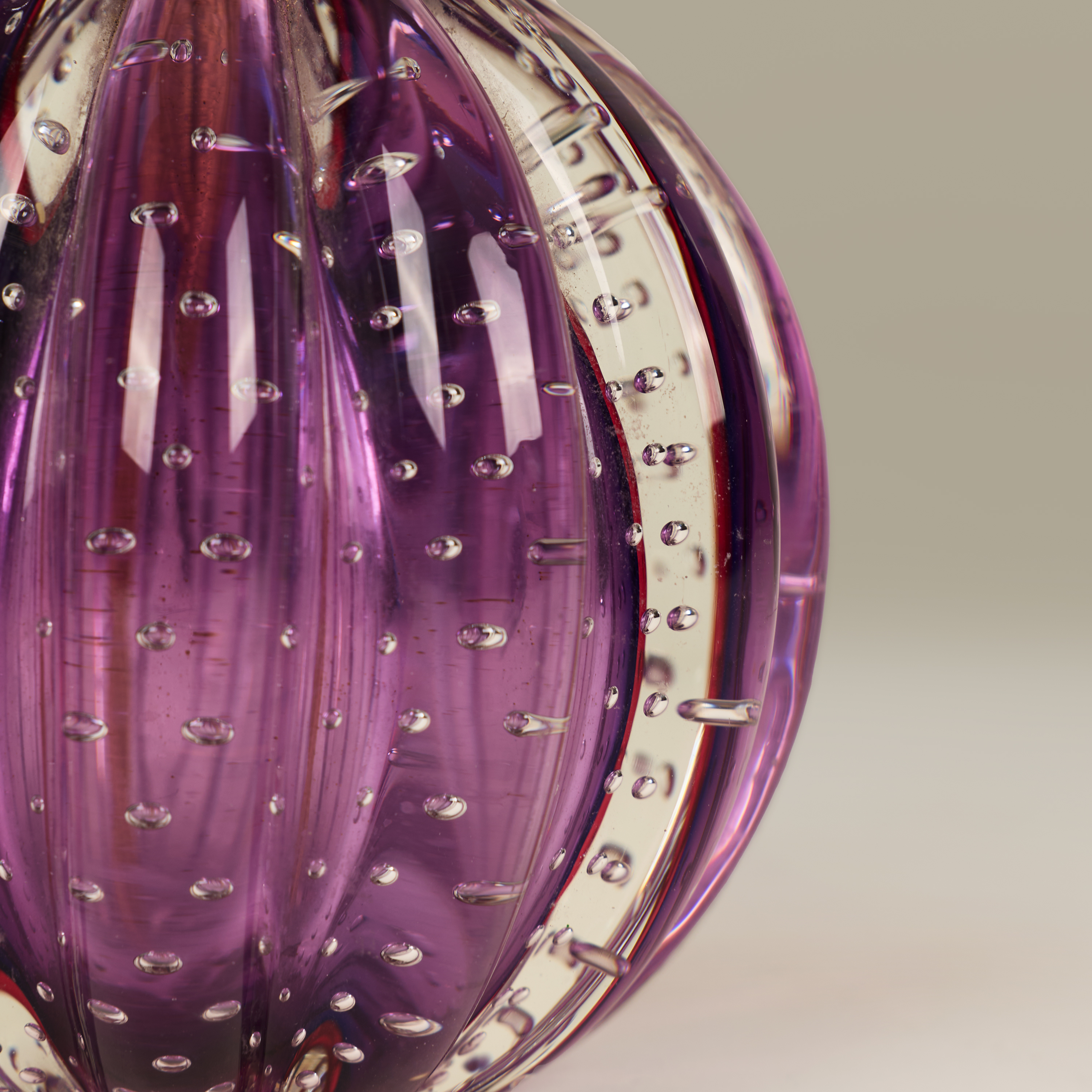 Purple Ball Lamps Valerie Wade 25 015 V1