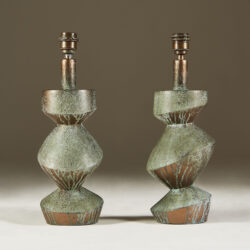 The image for Savoy Verdigris Lamps0037 V1