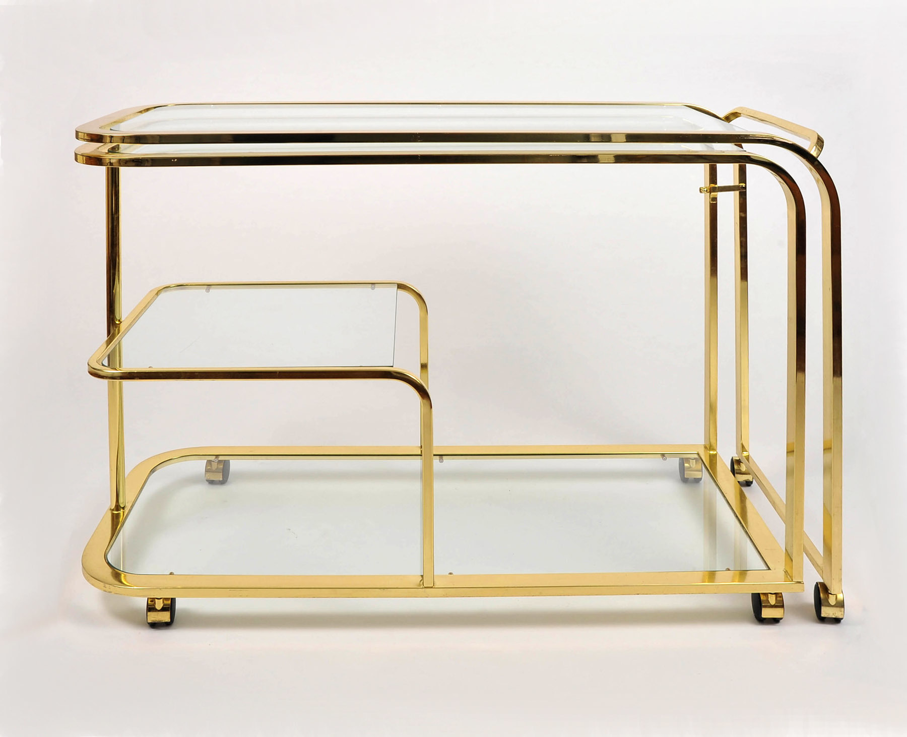 The image for Us Brass Extending Trolley 04