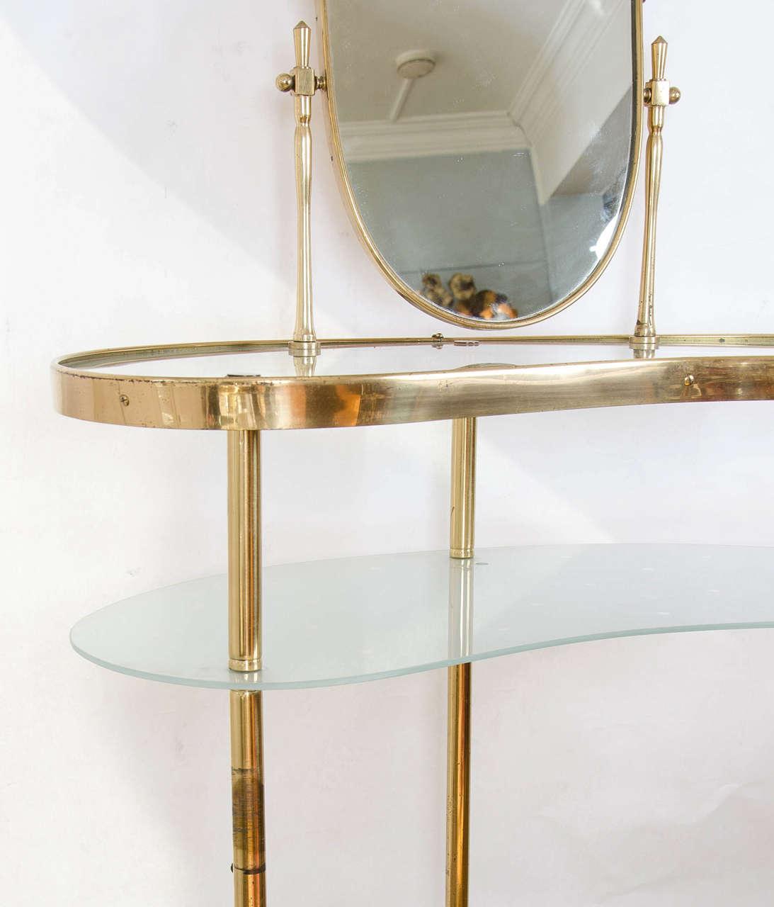 Valerie Wade Fd336 Brass Polka Dot Dressing Table Iii