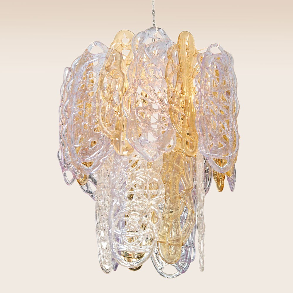 Valerie Wade Lc277 1950S Burnt Sugar Chandelier Mazzeg 01