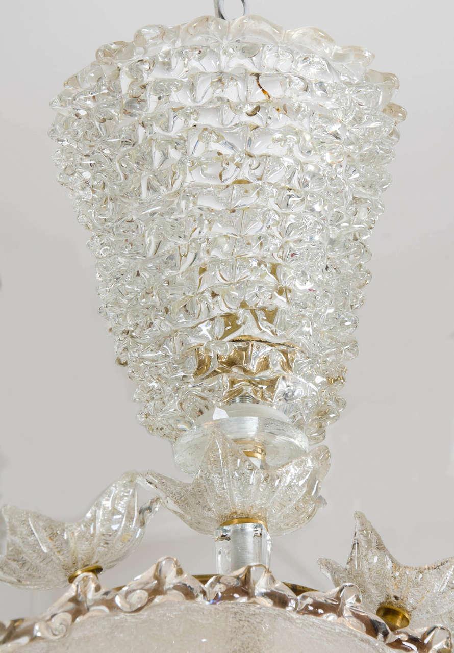 Valerie Wade Lc317 1970S Italian Super Ornate Glass Chandelier 07