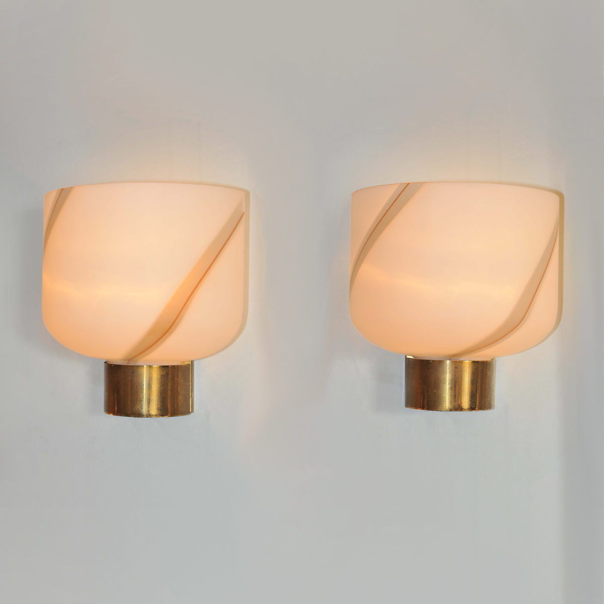 The image for Valerie Wade Lw622 Pair 1960S Murano Wall Lights 01