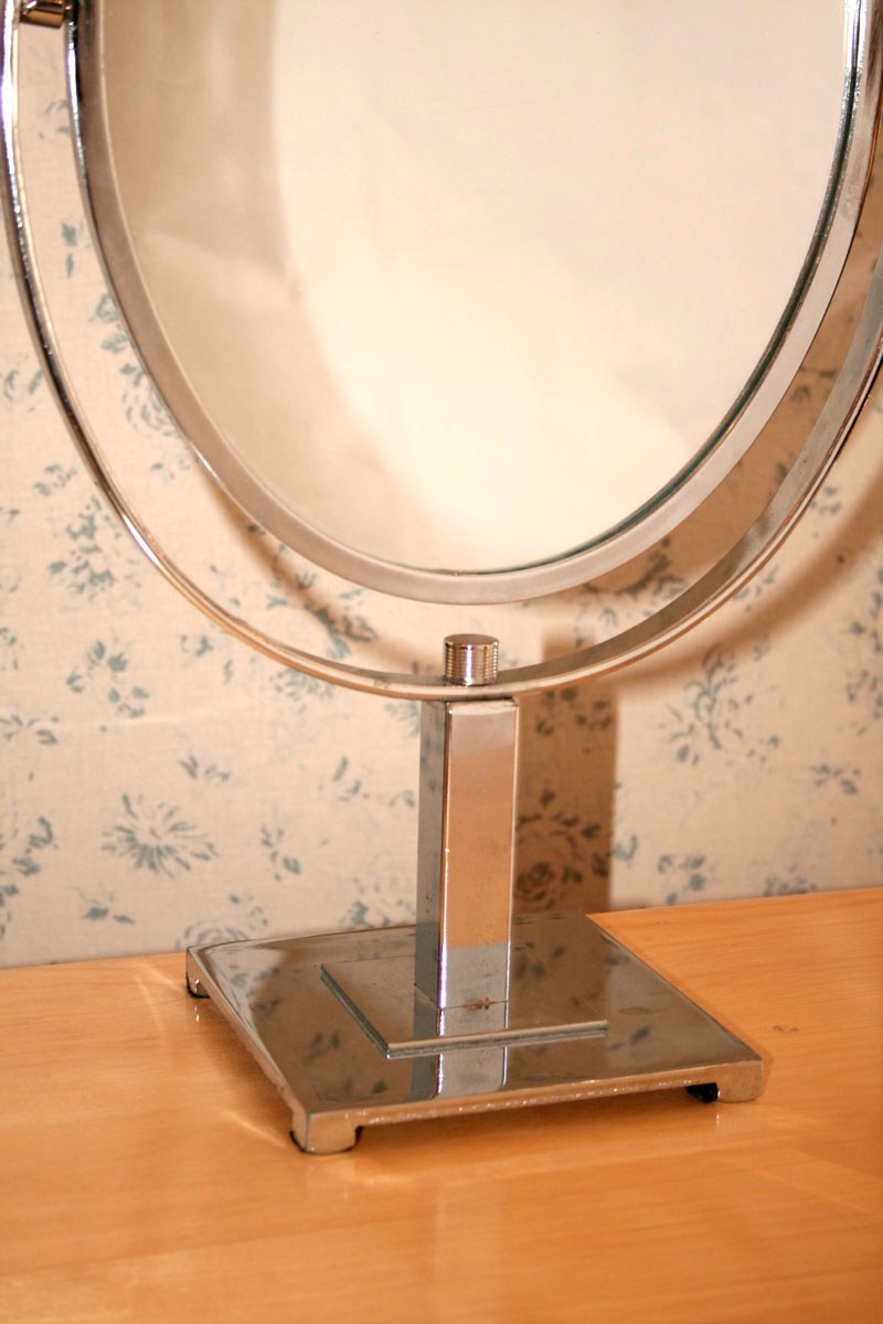 Valerie Wade Mt467 1950S American Oval Table Mirror 02