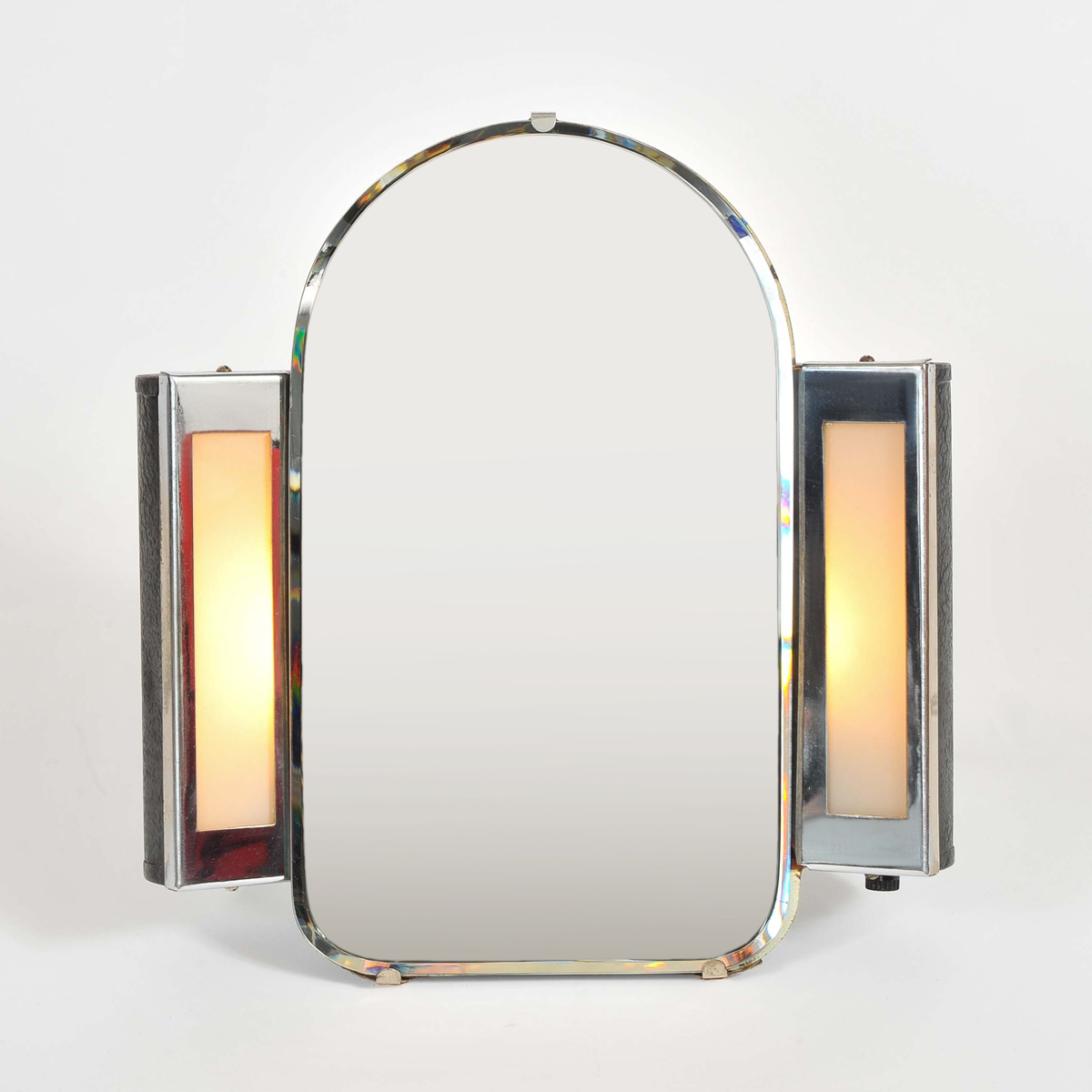 Valerie Wade Mt626 1930S Us Art Deco Illuminated Dressing Table Mirror 01