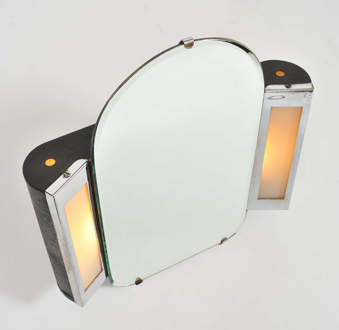 Valerie Wade Mt626 1930S Us Art Deco Illuminated Dressing Table Mirror 02